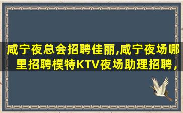 张家界夜场招聘